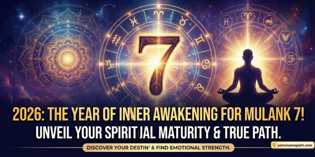 Mulank 7 numerology predictions of 2026