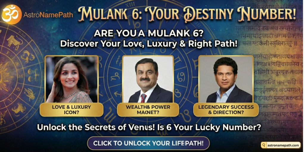 Mulank 6 in Numerology: Personality, Love, Luxury, and the Right Direction in Life