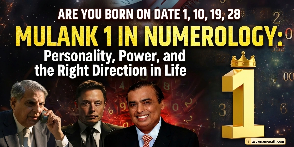 Mulank 1 in Numerology: Personality, Power, and the Right Direction in Life